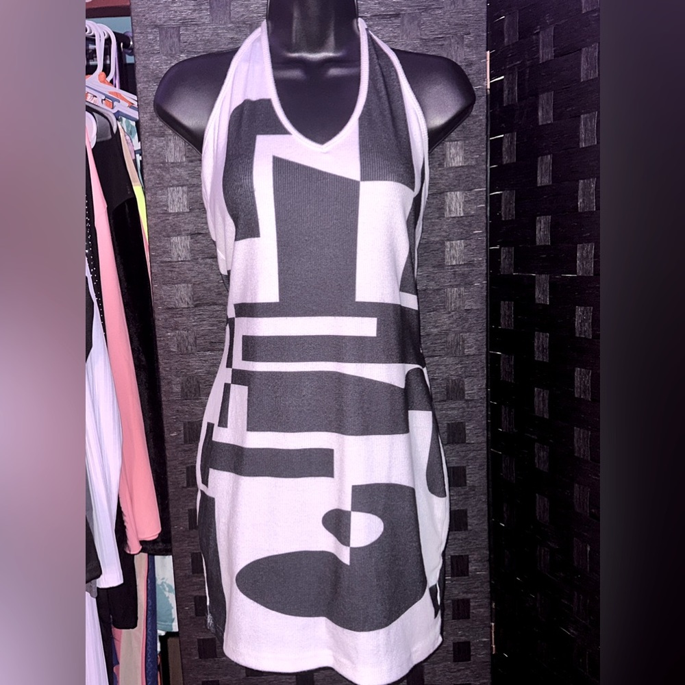 Size L Halter Dress